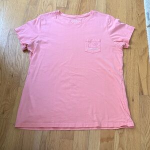 Vineyard Vines Pink Short Sleeve Tee